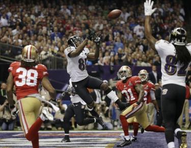 Anquan Boldin's touchdown was one of the "Top 10 Photos of Super Bowl XLVII," a slideshow featured on NFL.com